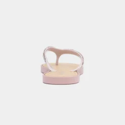 Lilley Skye Womens Nude Diamante Toe Post Sandal