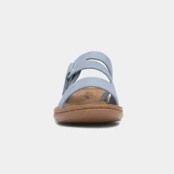 Lilley Stacey Womens Blue Mule Sandal