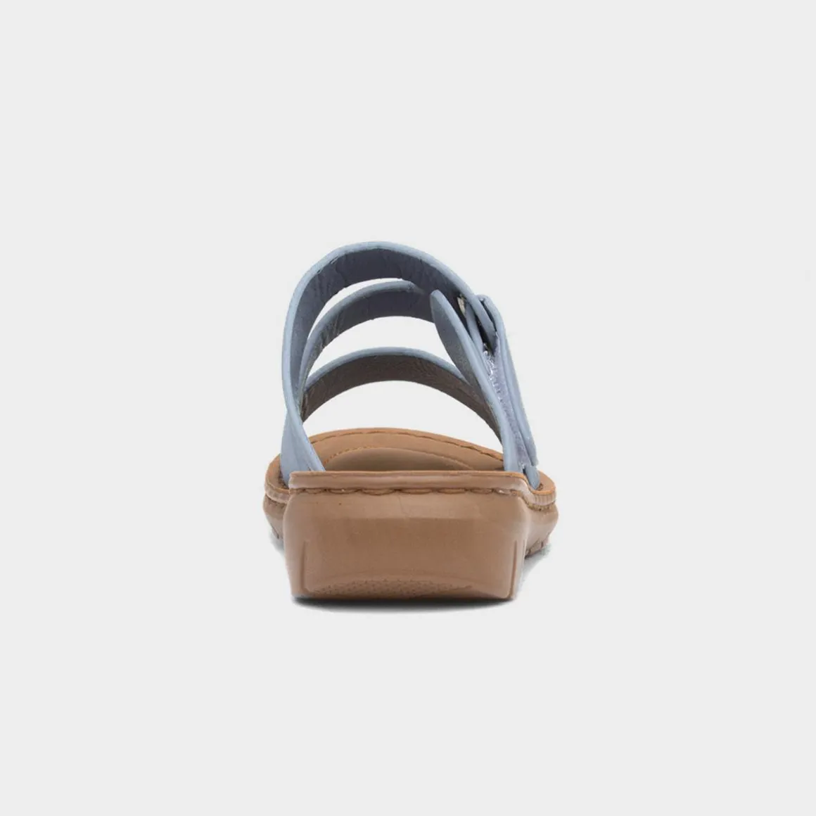 Lilley Stacey Womens Blue Mule Sandal
