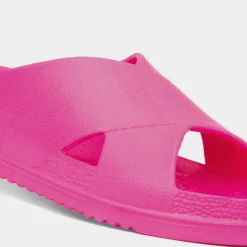 Lilley Suri Womens Fuchsia Mule EVA Sandal