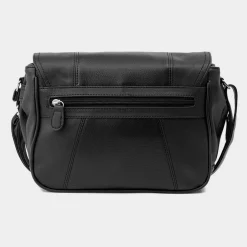 Lilley Ursula Black Organiser Shoulder Bag