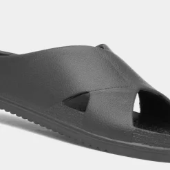 Lilley Womens Suri Black Mule EVA Sandal