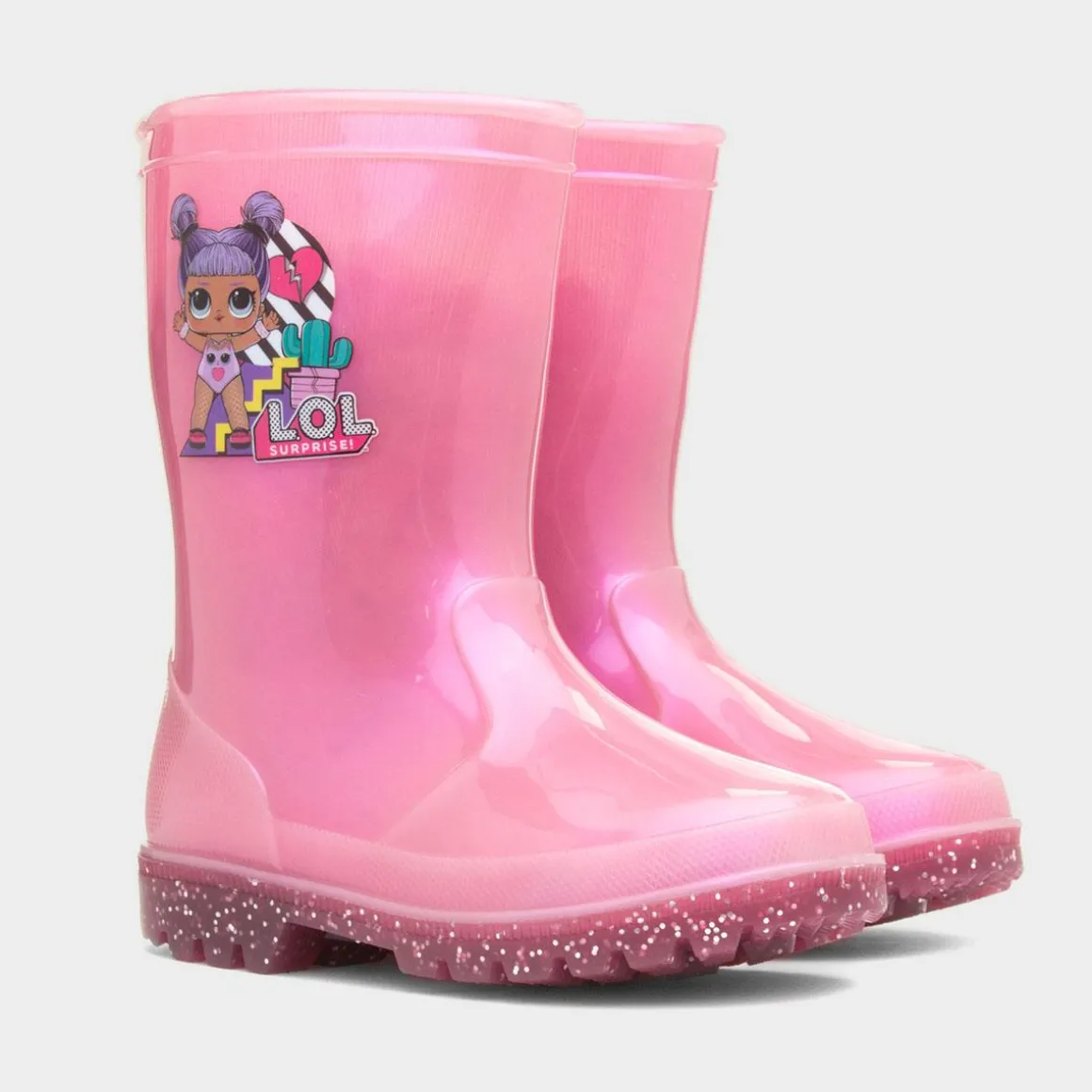 LOL Surprise Girls Pink Welly