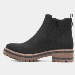 Lotus Lottie Womens Black Chelsea Boot