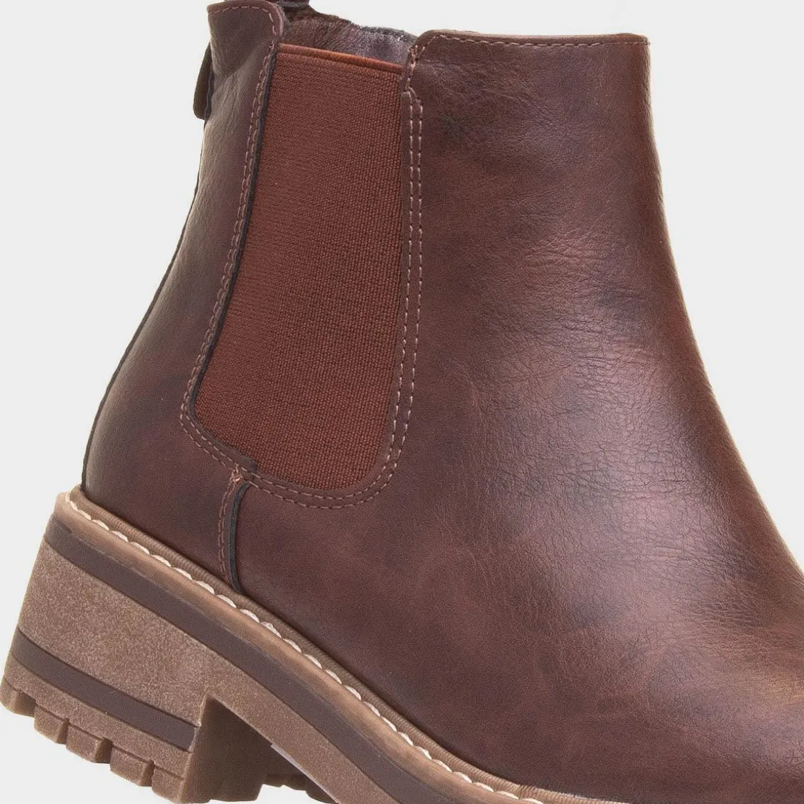 Lotus Lottie Womens Brown Chelsea Boot