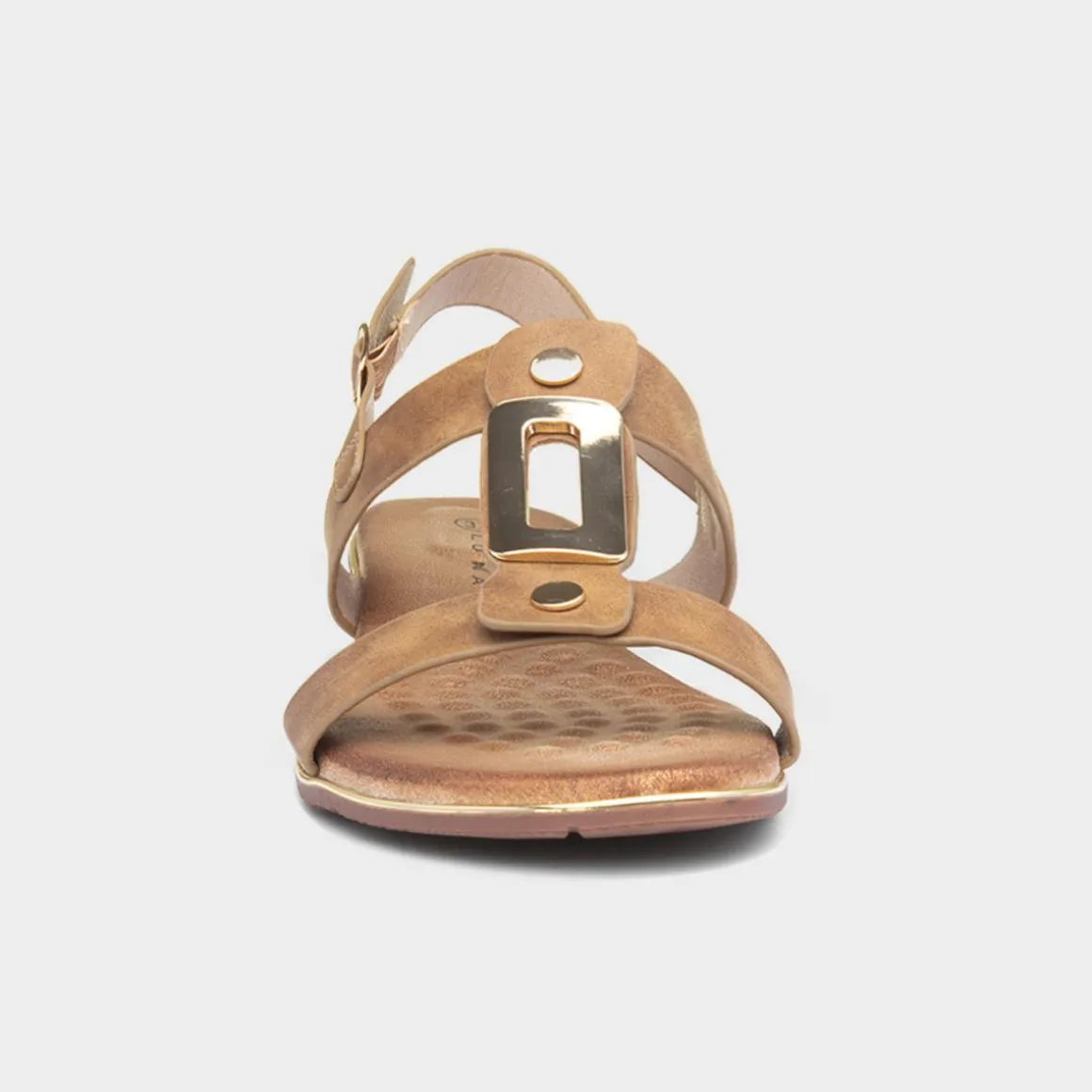 Lunar Adora Womens Tan Slingback Sandal