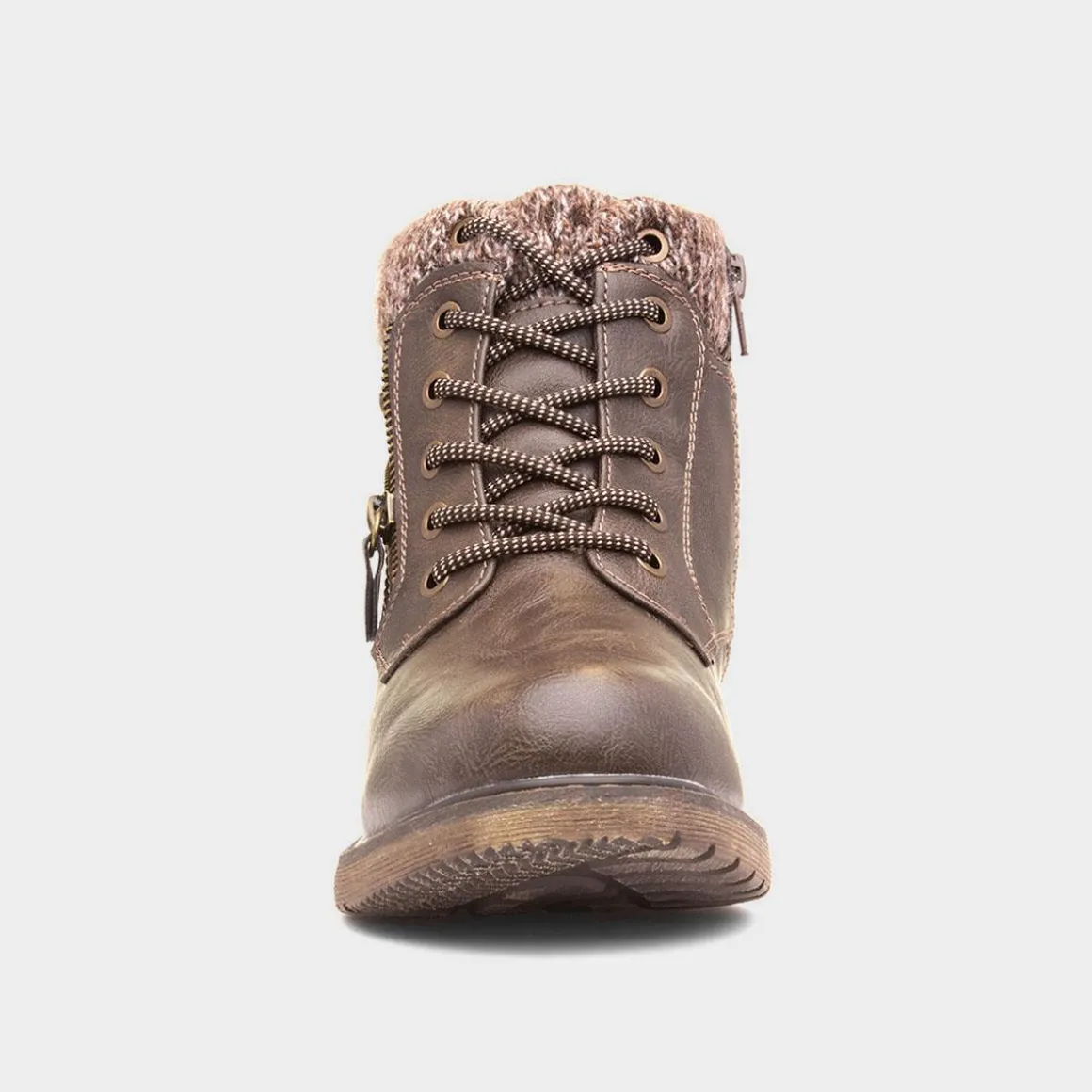 Lunar Benson III Womens Brown Ankle Boot