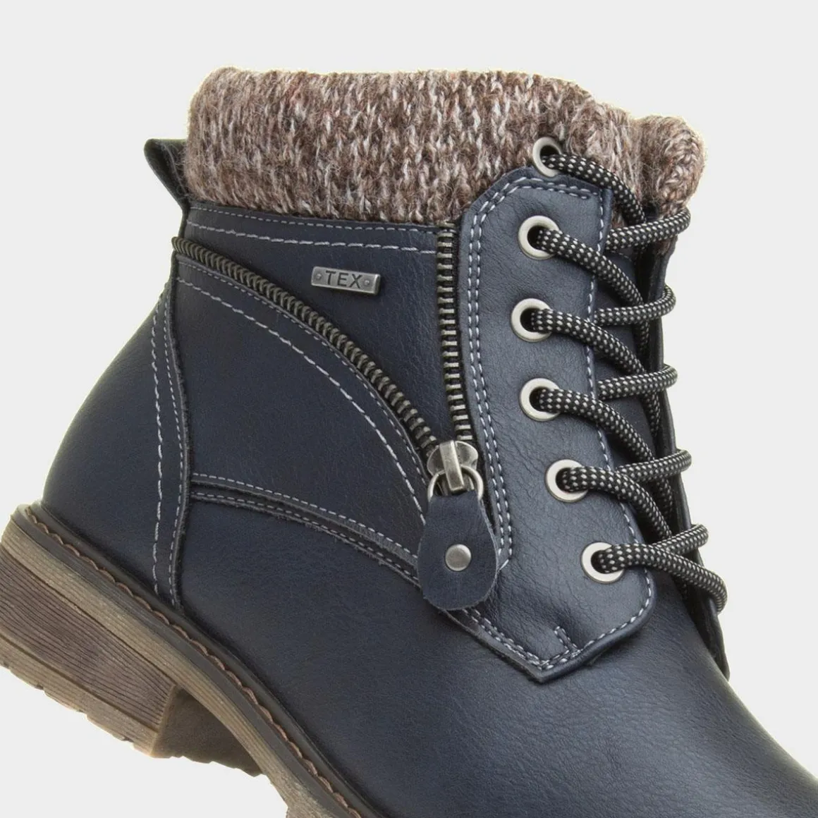 Lunar Benson III Womens Navy Ankle Boot