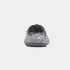 Lunar Berry Womens Grey Slipper