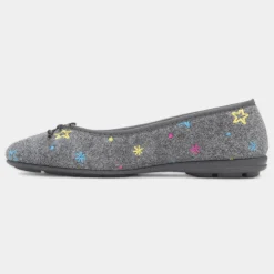 Lunar Berry Womens Grey Slipper
