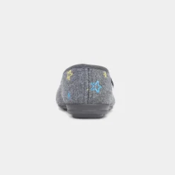 Lunar Berry Womens Grey Slipper
