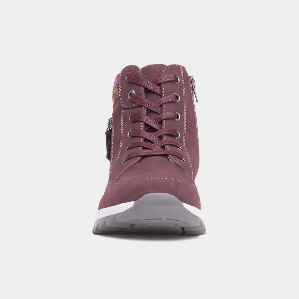 Lunar Buttermere Womens Burgundy Ankle Boot