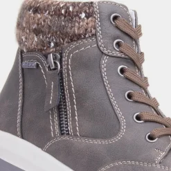 Lunar Buttermere Womens Taupe Ankle Boot