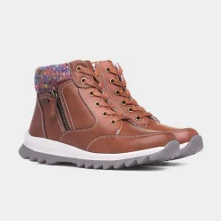 Lunar Buttermere Womens Tan Ankle Boot