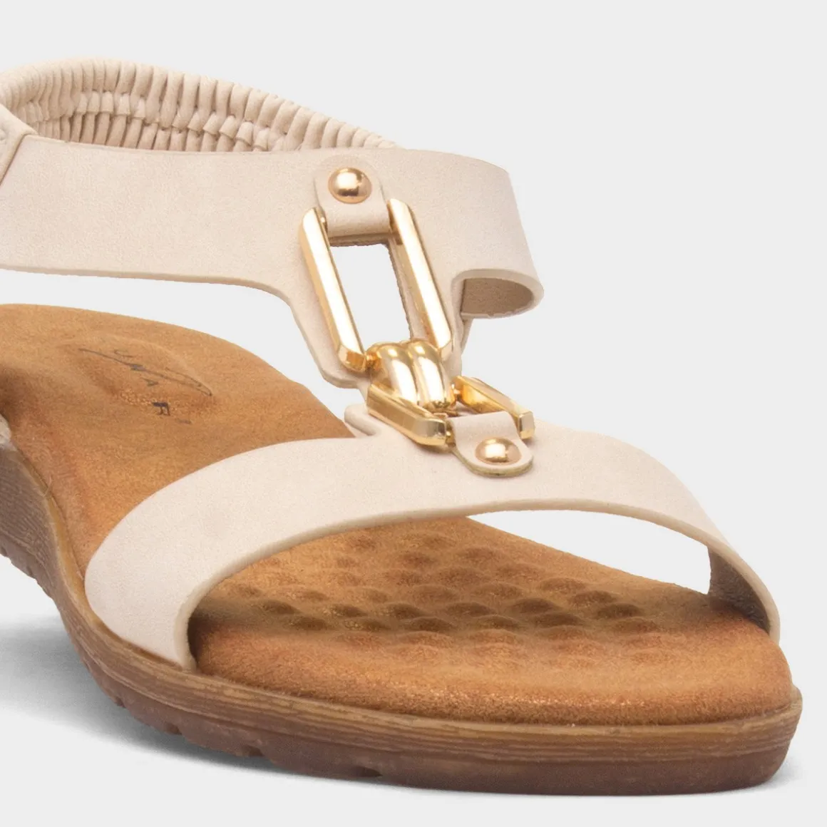Lunar Coquet Womens Beige Sandal