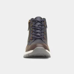 Lunar Dasha Womens Navy Ankle Boot
