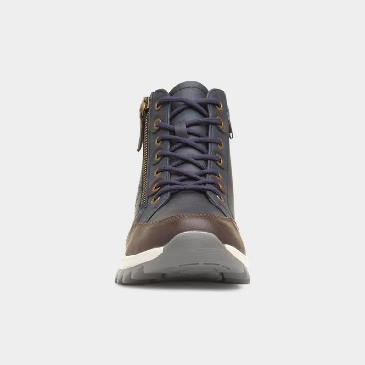 Lunar Dasha Womens Navy Ankle Boot