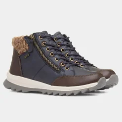 Lunar Dasha Womens Navy Ankle Boot