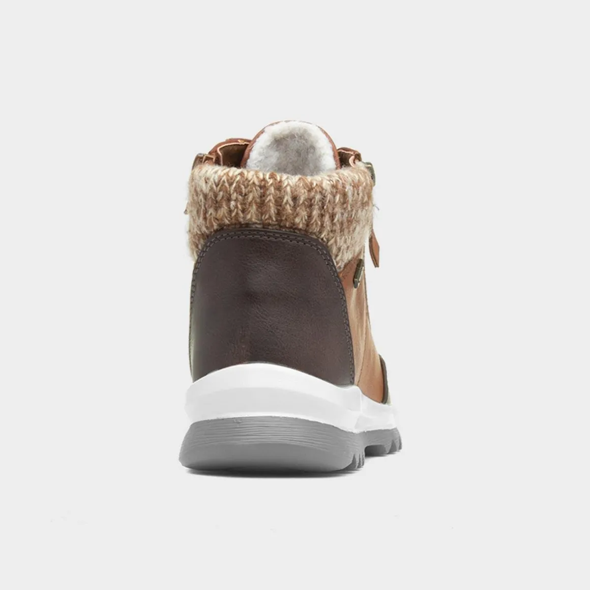 Lunar Dasha Womens Tan Lace Up Boot
