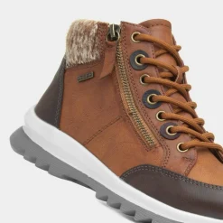 Lunar Dasha Womens Tan Lace Up Boot