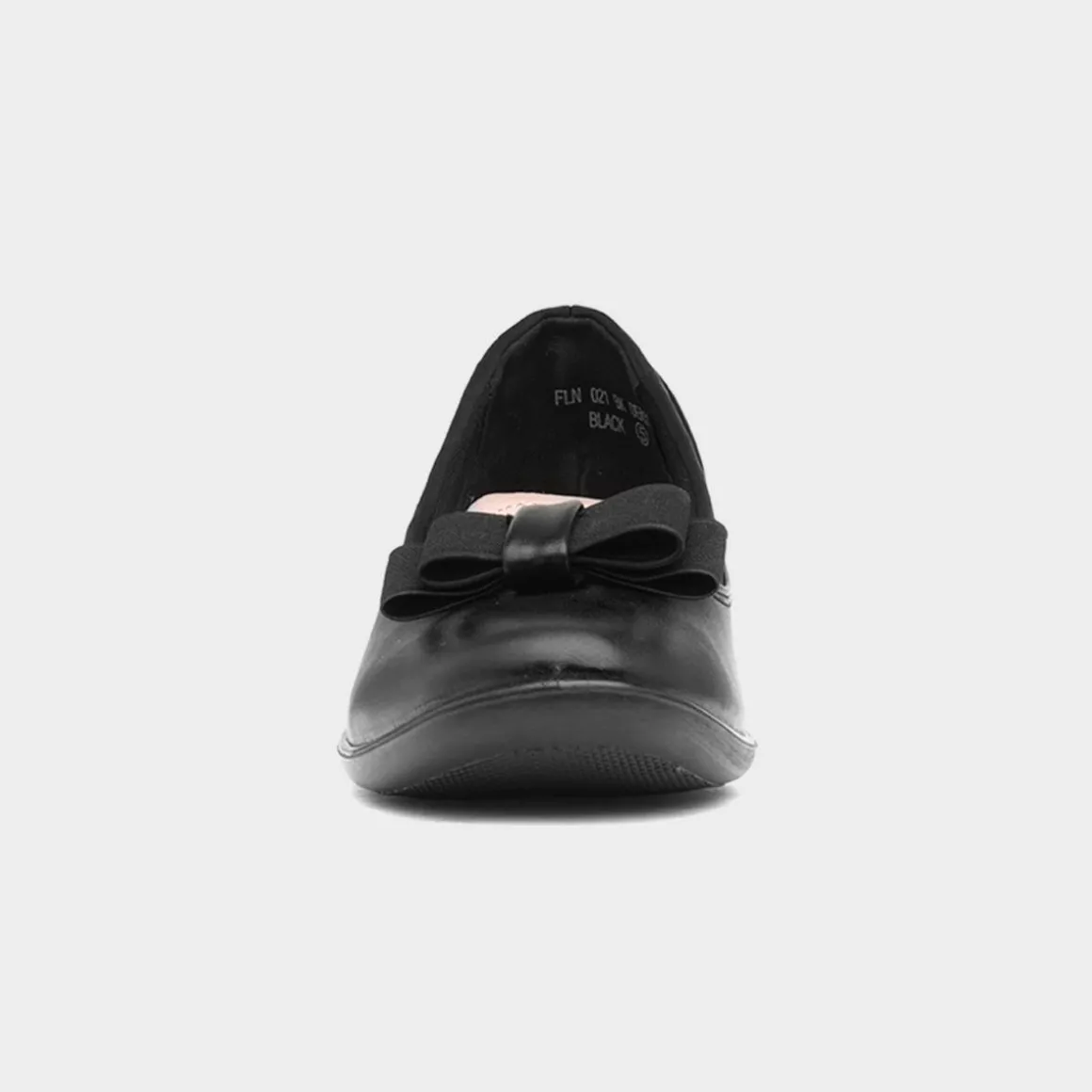 Lunar Deacon Womens Black Leather Shoe