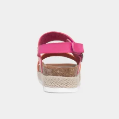 Lunar Deanna II Womens Pink Flatform Sandals