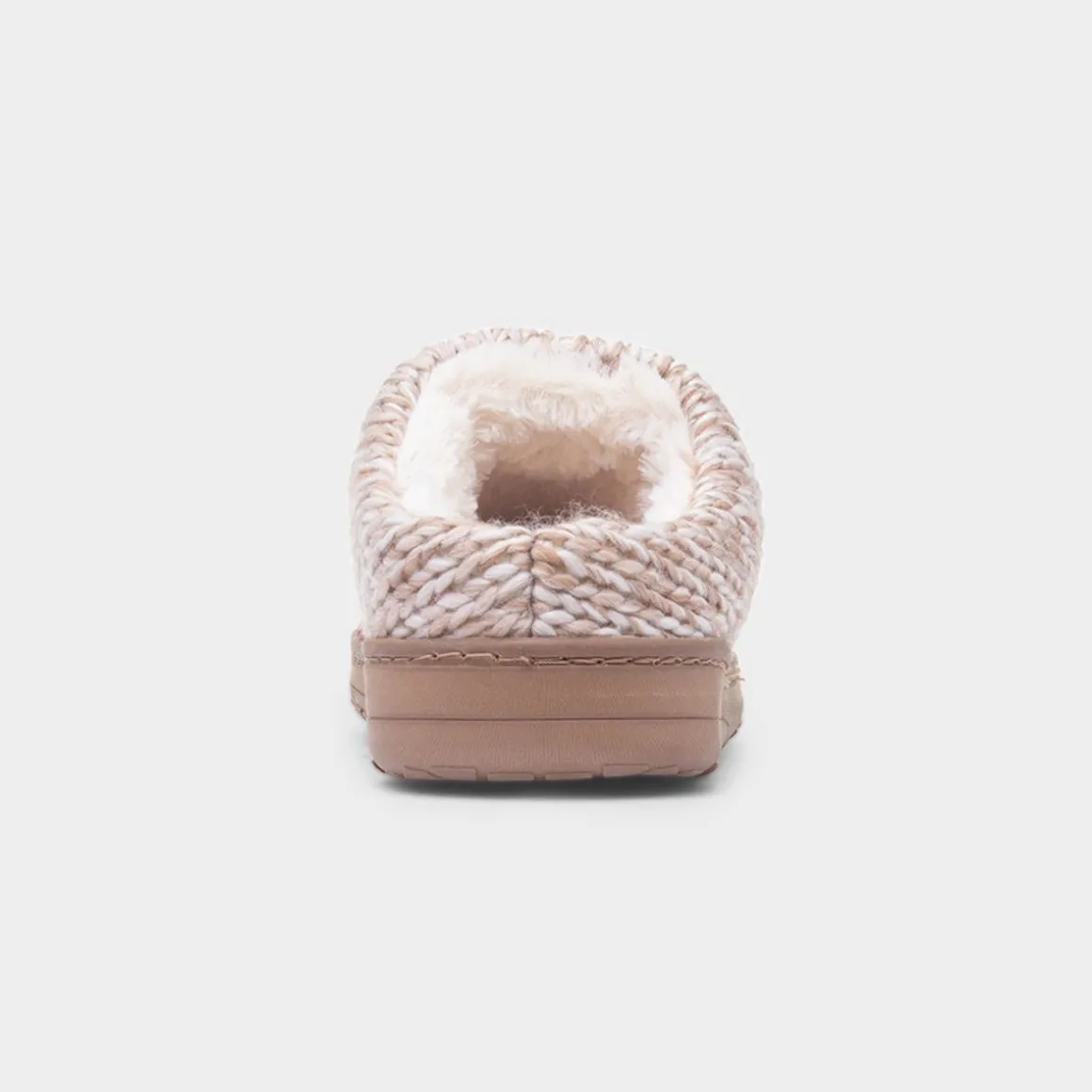 Lunar Emblaze Womens Red Tartan Mule Slipper