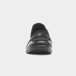 Lunar Esther Womens Black Wedge Casual Shoe