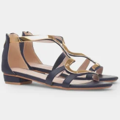 Lunar Girona Womens Navy Sandal