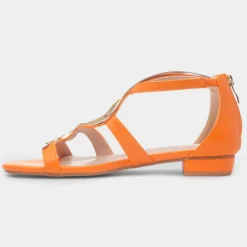 Lunar Girona Womens Orange Sandal