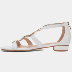 Lunar Girona Womens White Sandal