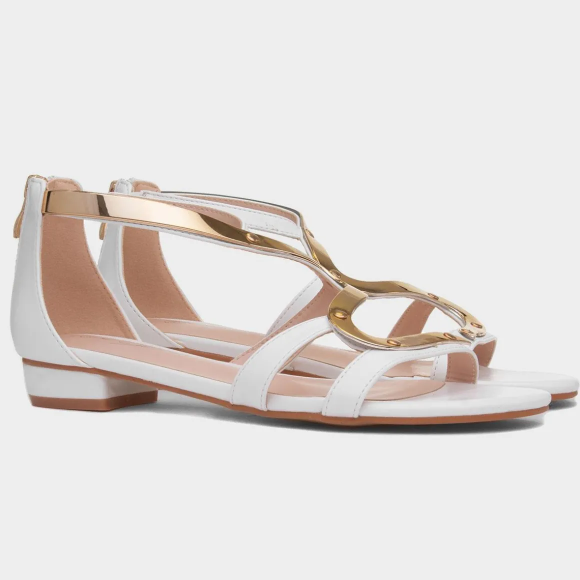 Lunar Girona Womens White Sandal