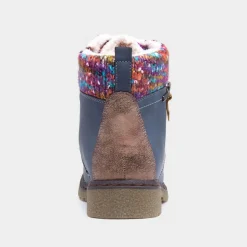 Lunar Jalapeno Womens Blue Ankle Boot