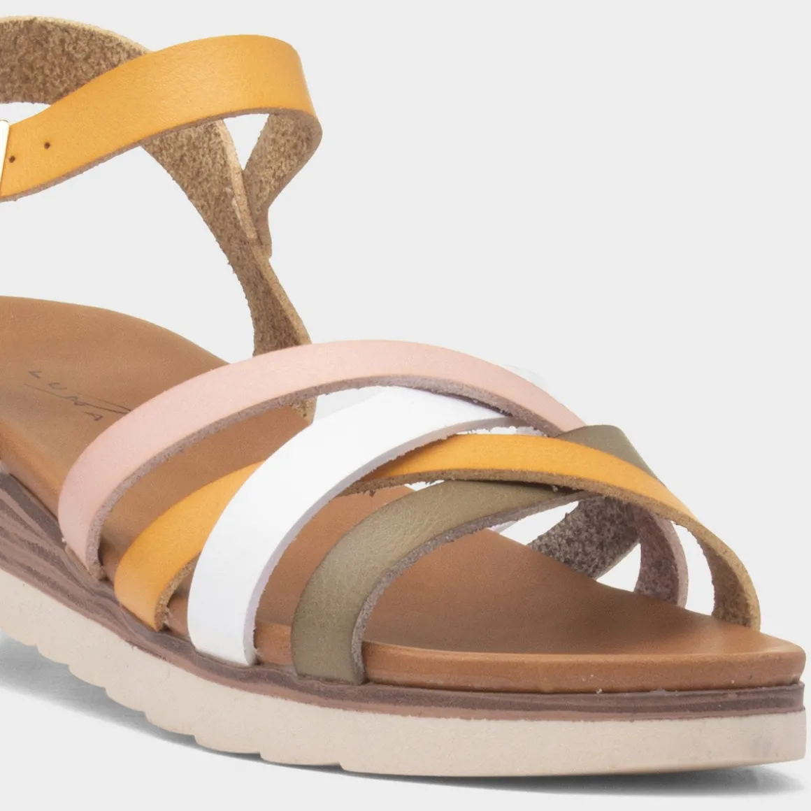 Lunar Karla Womens Mustard Strappy Sandal