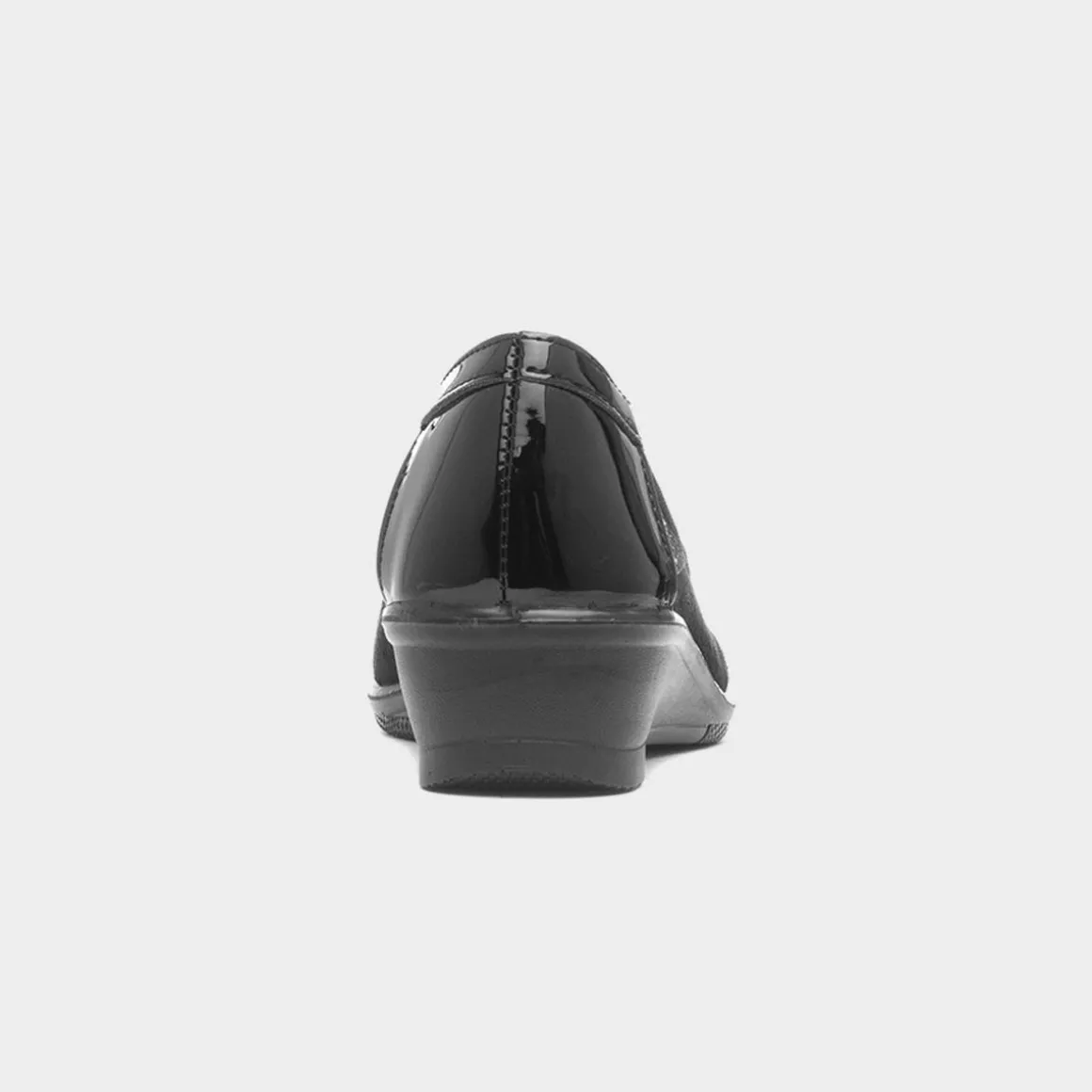 Lunar Marian Womens Black Wedge Shoe