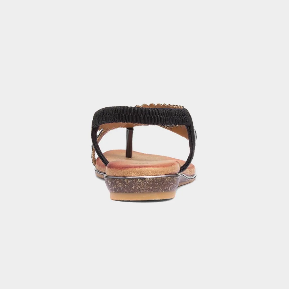 Lunar Novella Womens Black Sandal