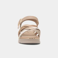 Lunar Ohio Womens Beige Wedge Sandal