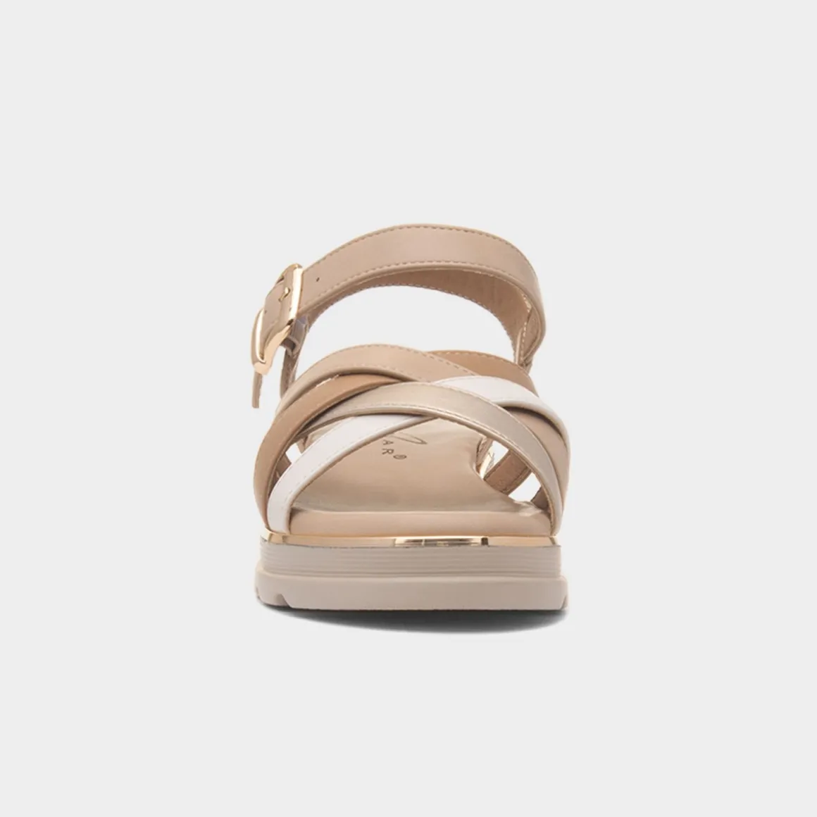 Lunar Ohio Womens Beige Wedge Sandal