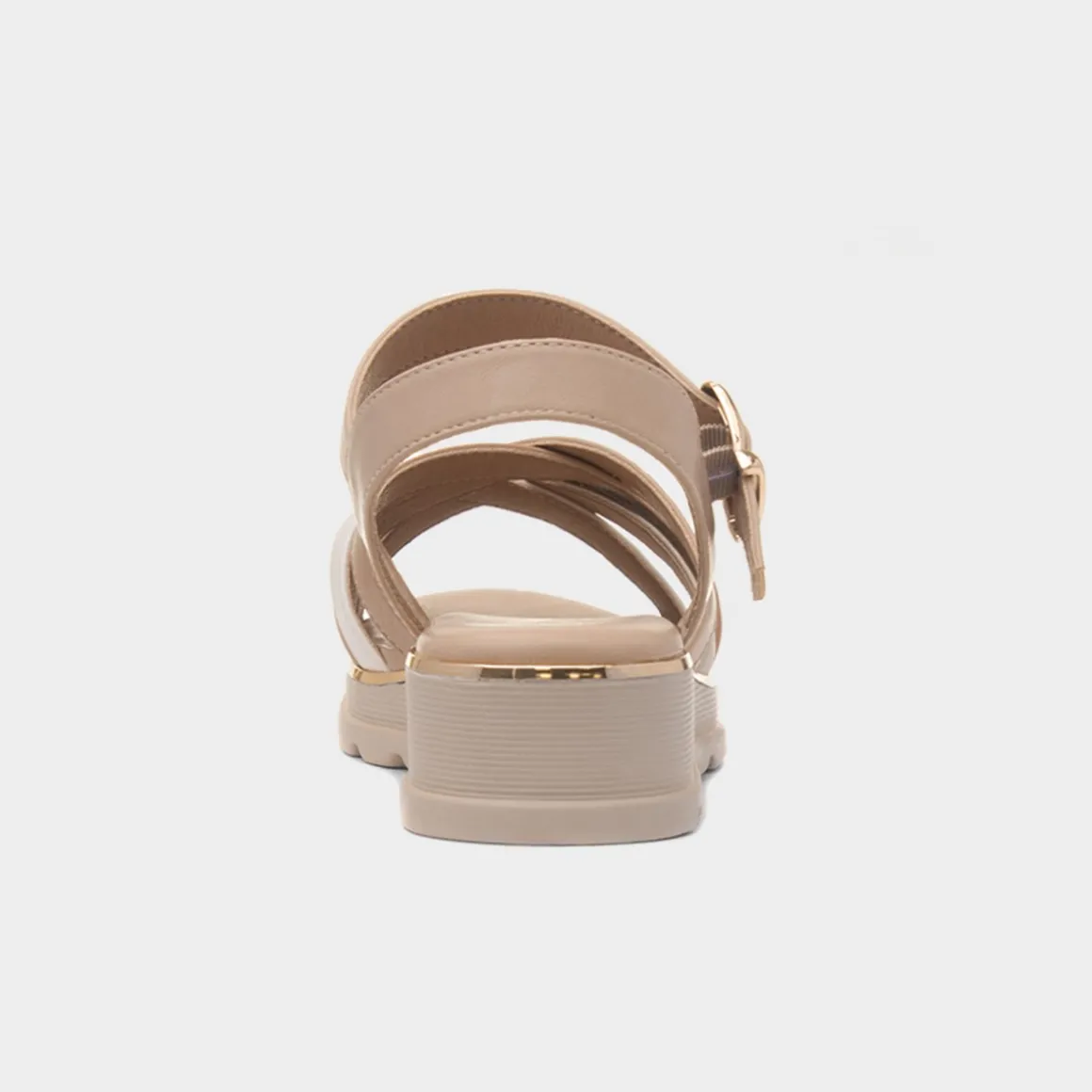 Lunar Ohio Womens Beige Wedge Sandal