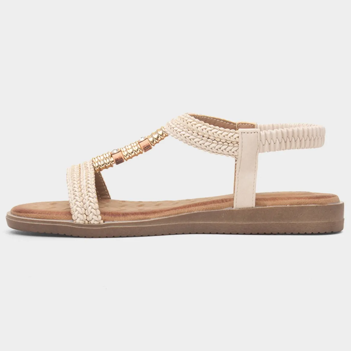 Lunar Portofino Womens Cream Sandal
