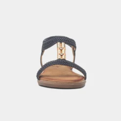 Lunar Portofino Womens Navy Sandal