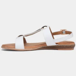 Lunar Renoir Womens White Sandals