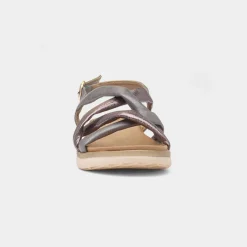 Lunar Roma Womens Pewter Strappy Sandal