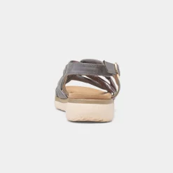 Lunar Roma Womens Pewter Strappy Sandal