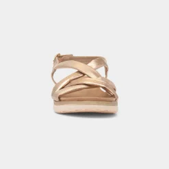 Lunar Roma Womens Rose Gold Strappy Sandal