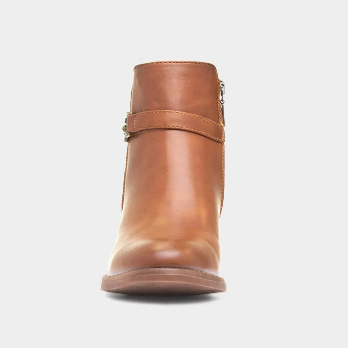 Lunar Solana Womens Tan Ankle Boot