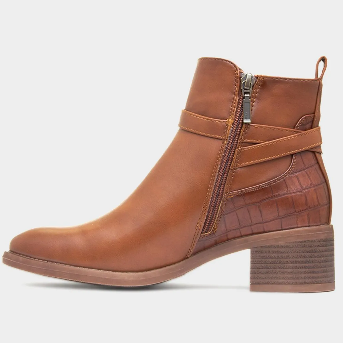 Lunar Solana Womens Tan Ankle Boot