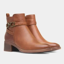 Lunar Solana Womens Tan Ankle Boot