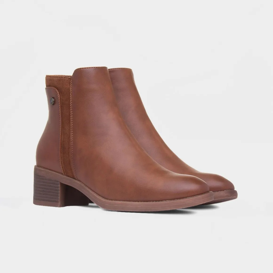 Lunar Susannah Womens Tan Ankle Boot