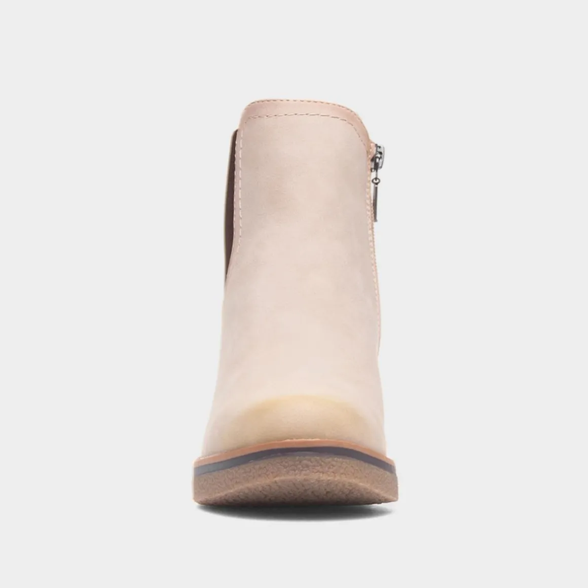 Lunar Tonia Womens Beige Ankle Boot